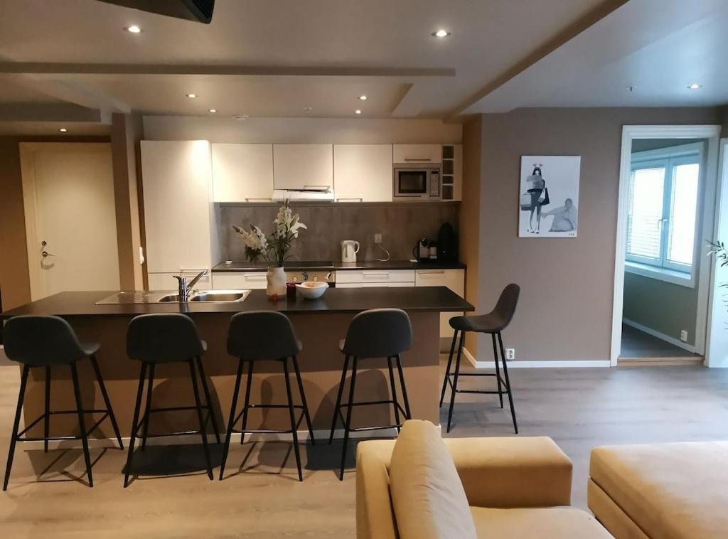 Appartamento Penthouse Bergen Esterno foto