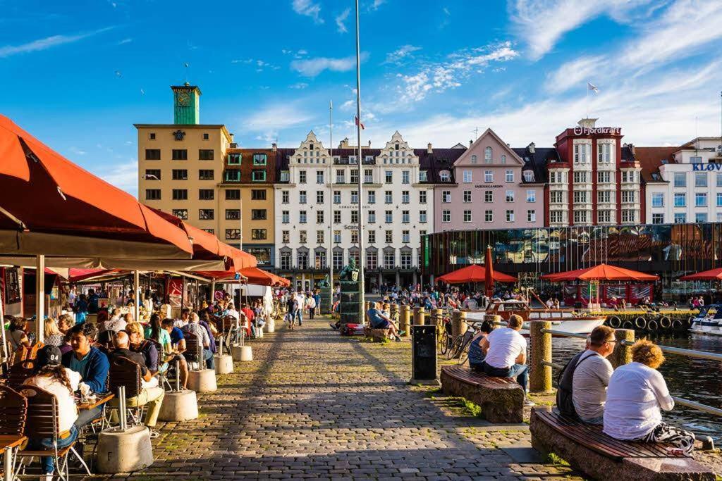 Appartamento Penthouse Bergen Esterno foto